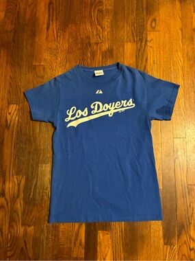 Vintage majestic dodgers tshirt size small